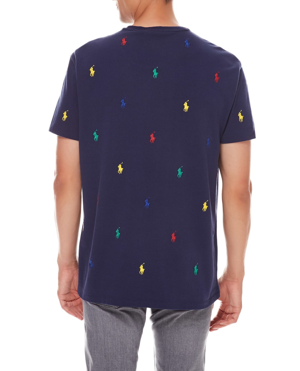 Футболка Polo Ralph Lauren 710842916001, синій колір • Купити в інтернет-магазині Kameron