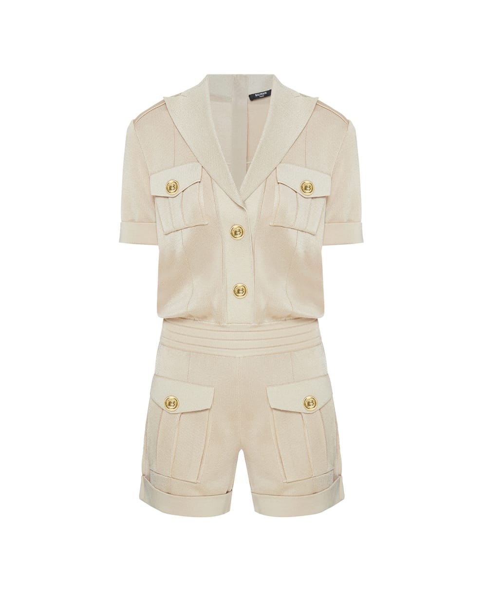 Комбінезон Balmain VF15292K223, бежевий колір • Купити в інтернет-магазині Kameron