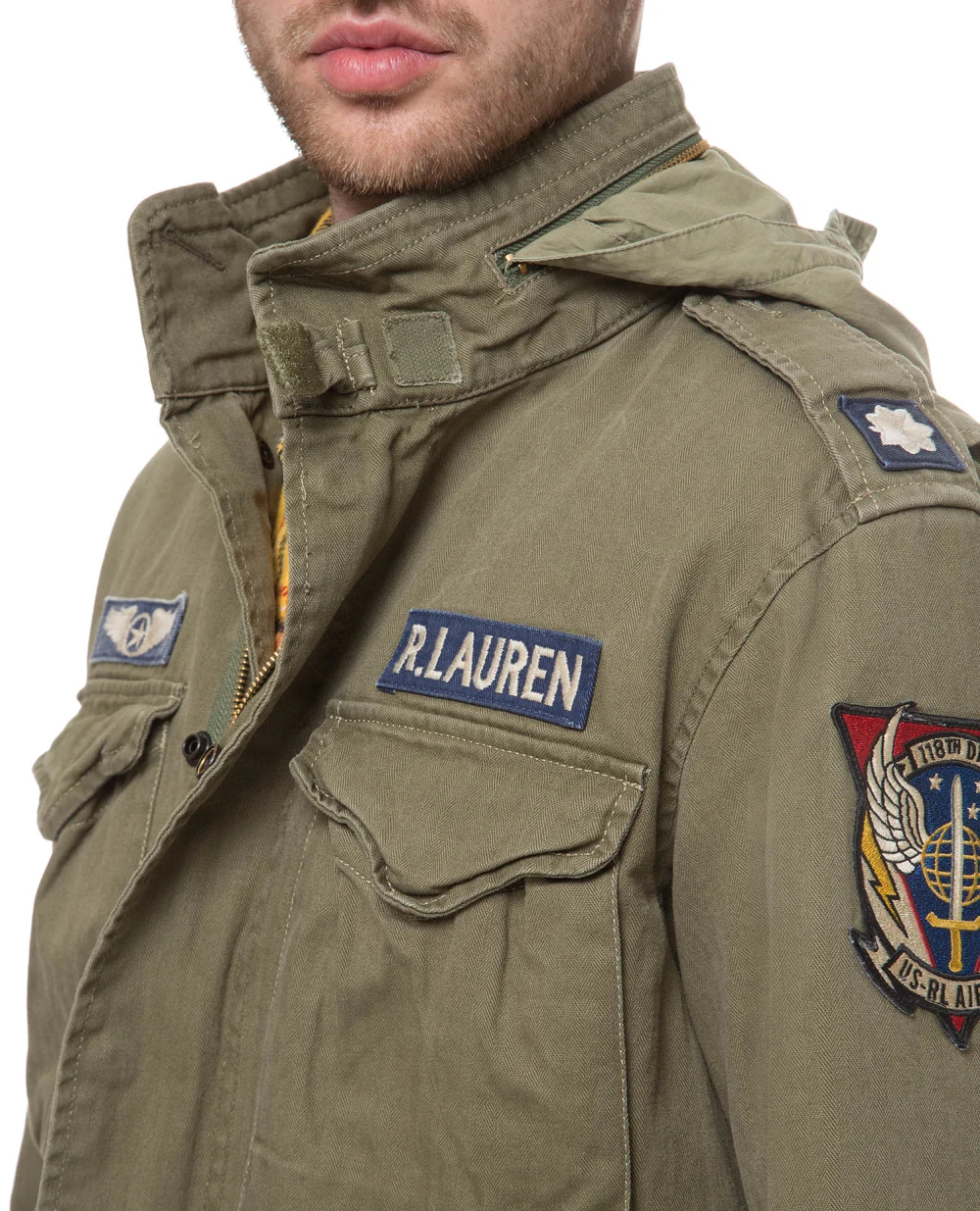 Куртка Polo Ralph Lauren 710722923001, оливковый цвет • Купить в интернет-магазине Kameron