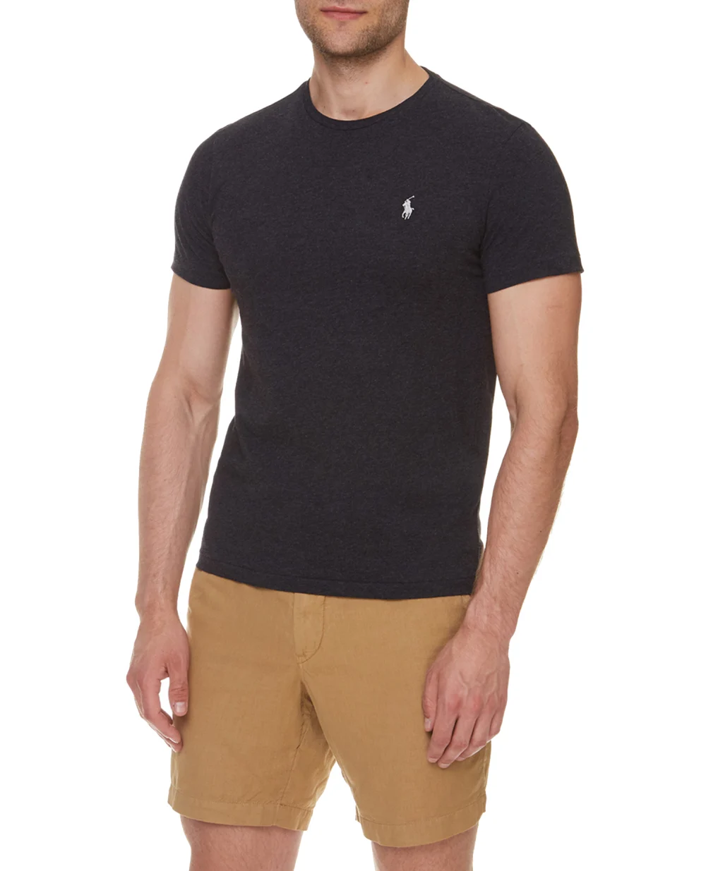 Футболка Polo Ralph Lauren 710671438164, черный цвет • Купить в интернет-магазине Kameron