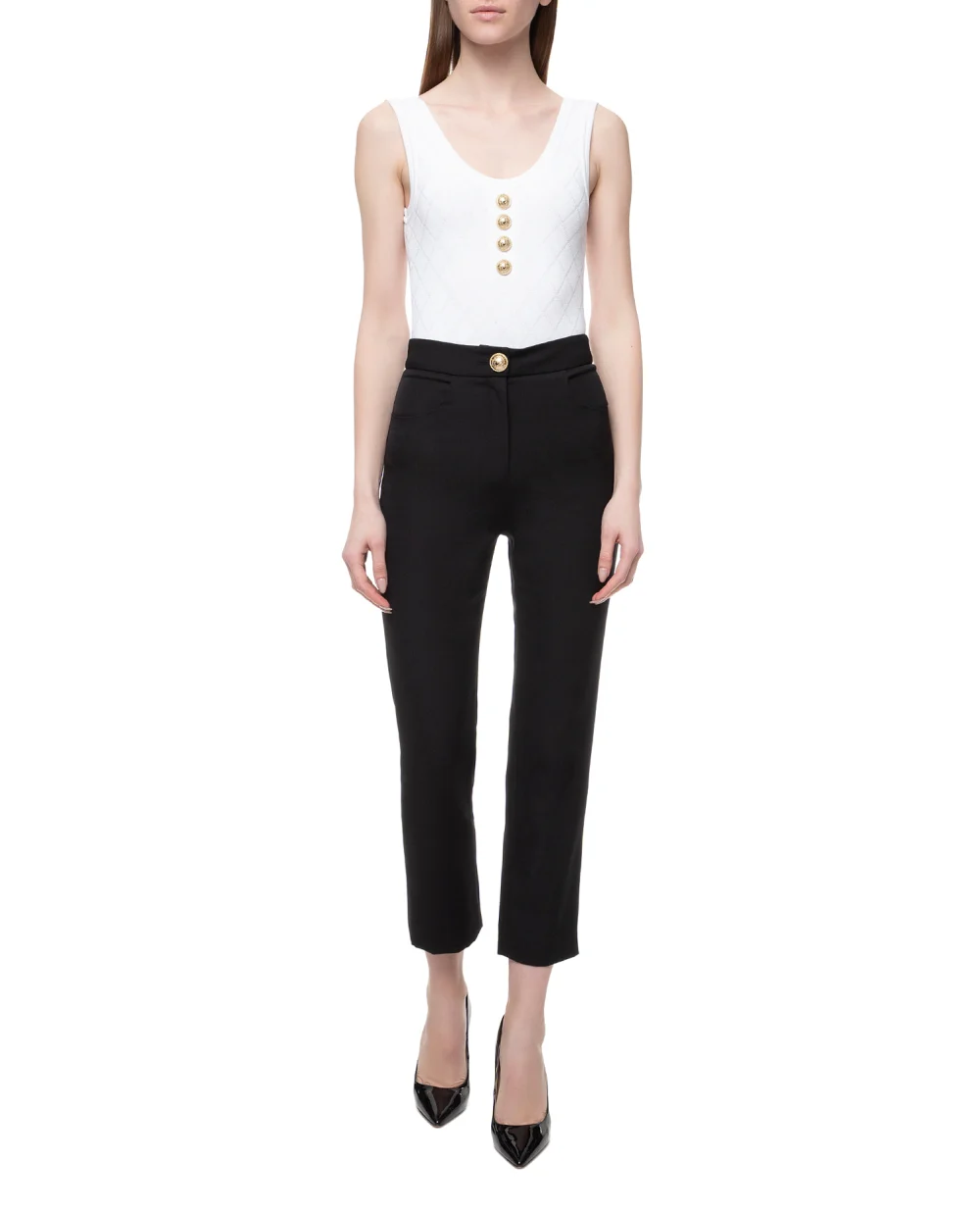 Боди Balmain SF10930K462, белый цвет • Купить в интернет-магазине Kameron