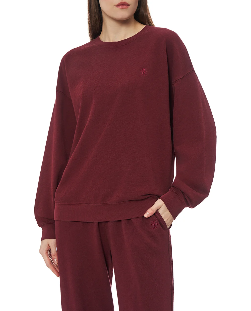 Толстовка (костюм) Eterne CB048-37, бордовий колір • Купити в інтернет-магазині Kameron