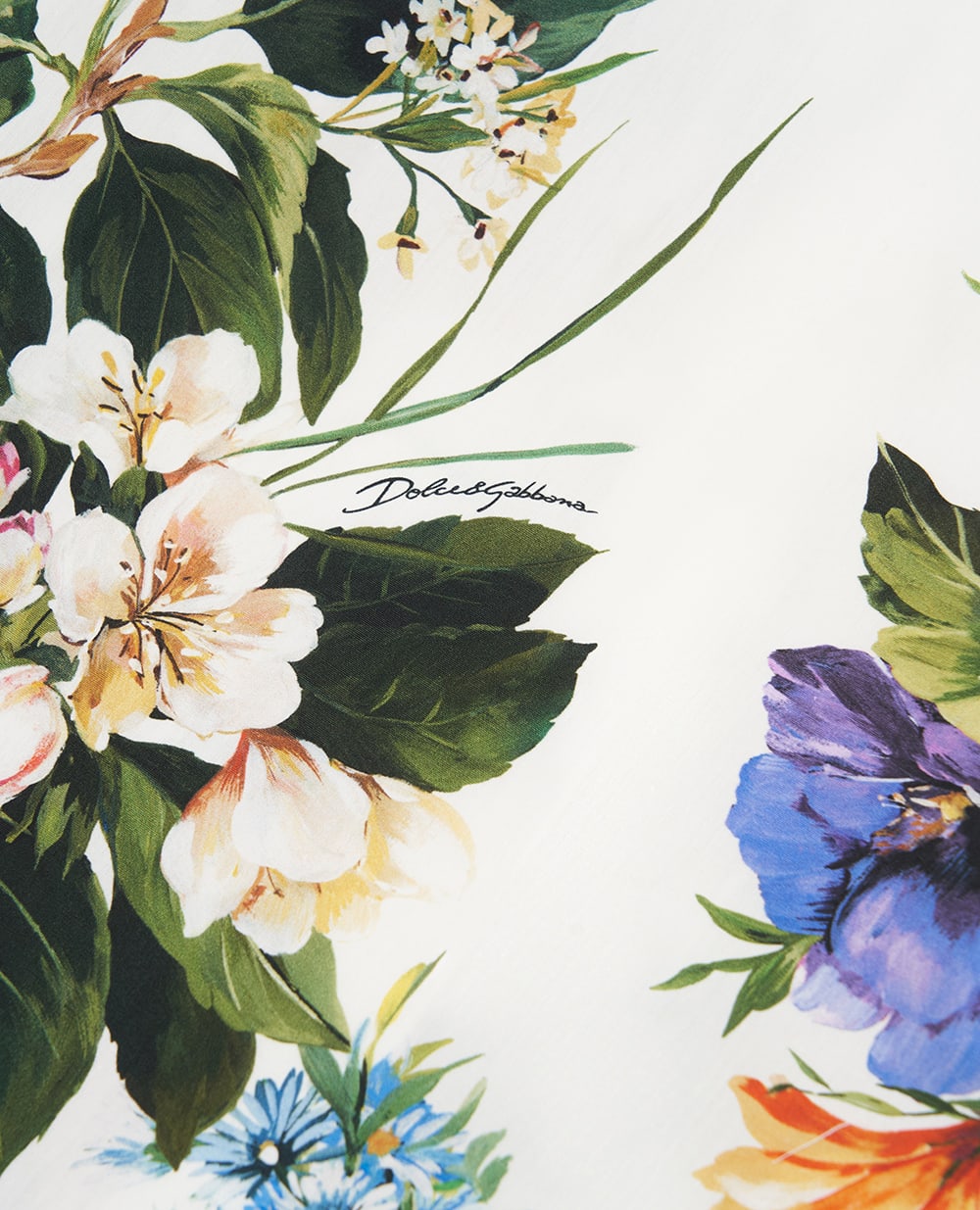 Детское платье Dolce&Gabbana Kids L53DW2-HS5TV-S, белый цвет • Купить в интернет-магазине Kameron