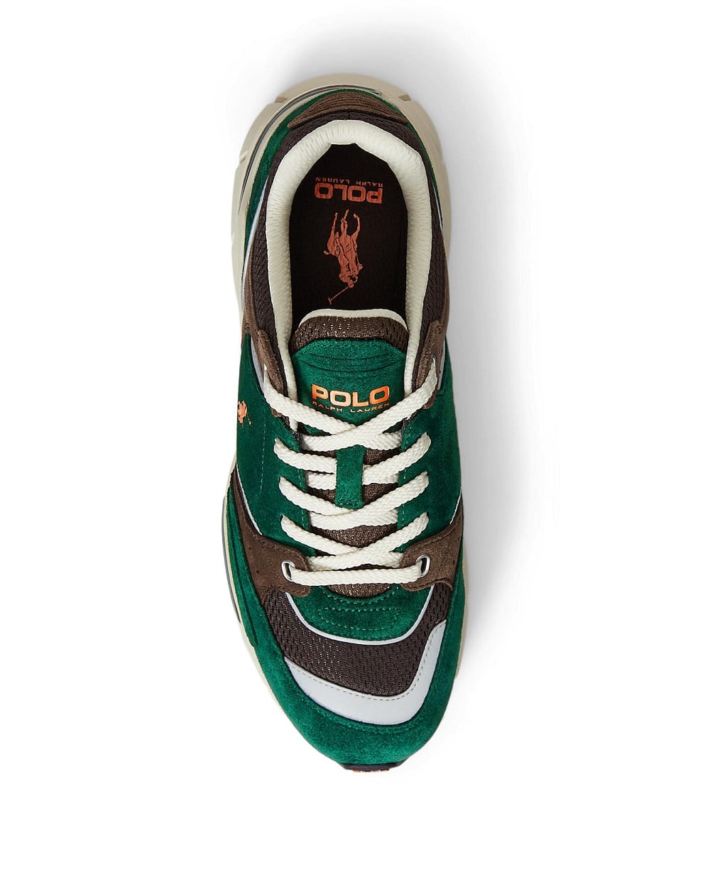 Кроссовки Polo Ralph Lauren 809973979001, зеленый цвет • Купить в интернет-магазине Kameron