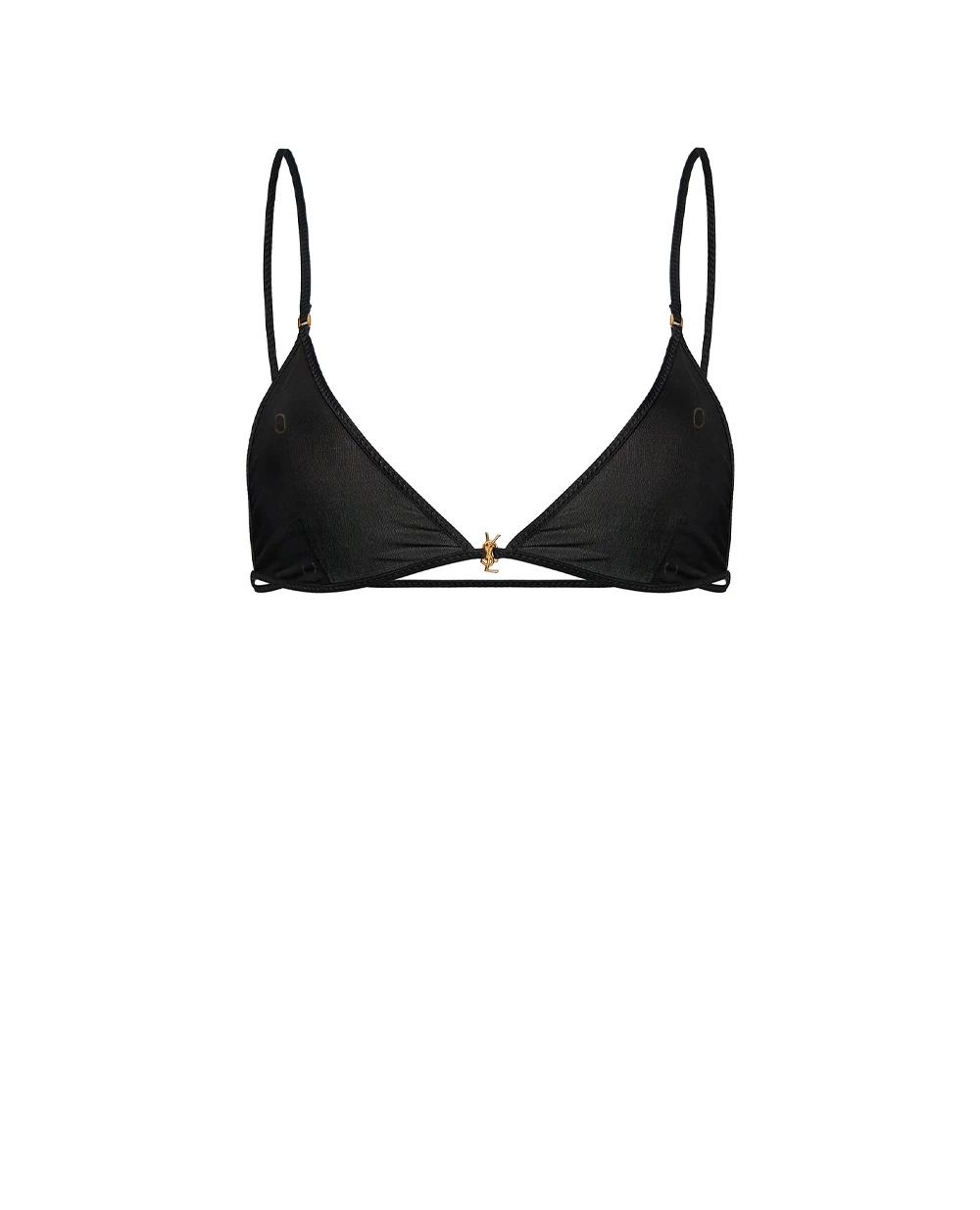 Бюстгальтер-бралетт Cassandre Saint Laurent 830986-Y37ZJ, черный цвет • Купить в интернет-магазине Kameron