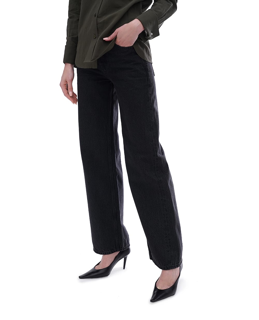 Джинсы Saint Laurent 807146-Y07YB, черный цвет • Купить в интернет-магазине Kameron