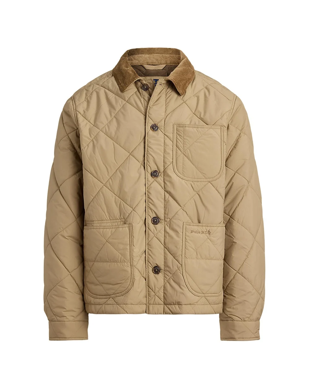 Стеганая куртка Hurston Utility Polo Ralph Lauren 710968117002, коричневый цвет • Купить в интернет-магазине Kameron