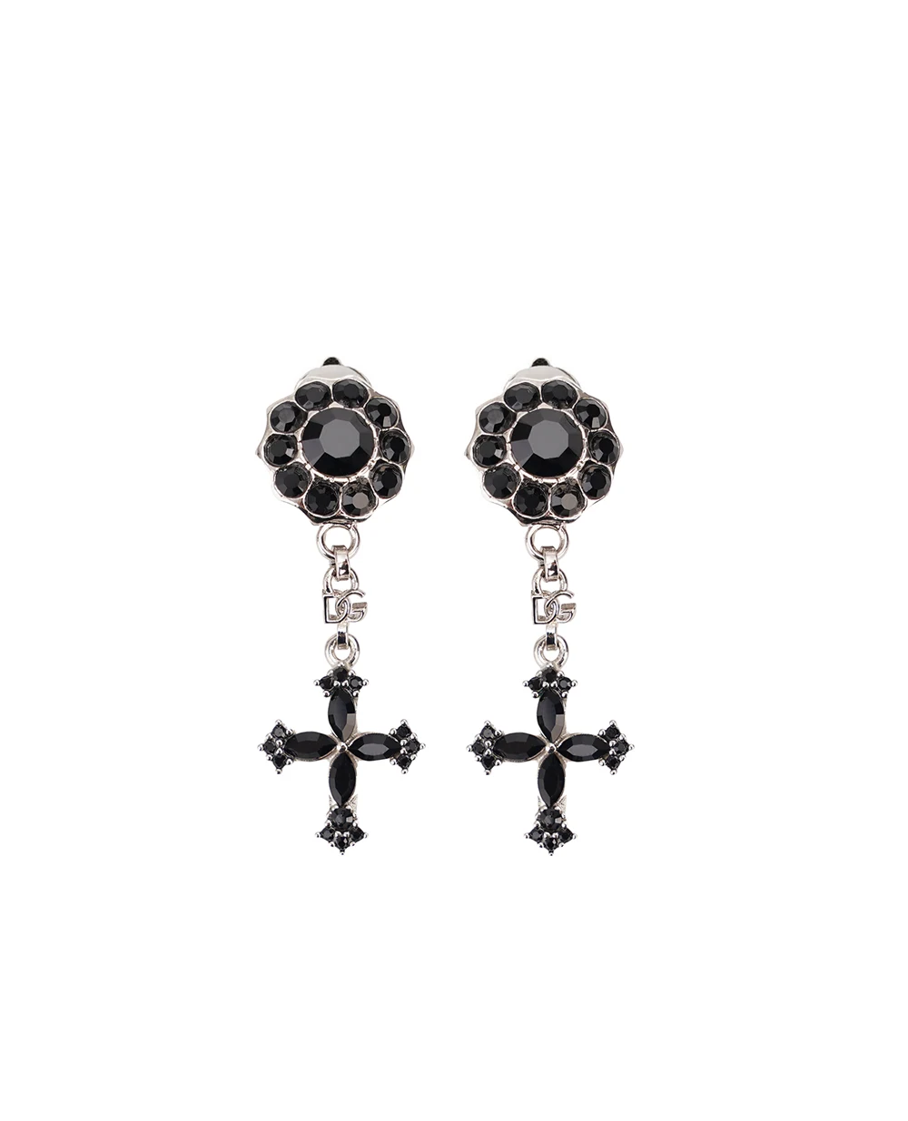 Серьги Dolce&Gabbana WEQ4S2-W1111, серебряный цвет • Купить в интернет-магазине Kameron