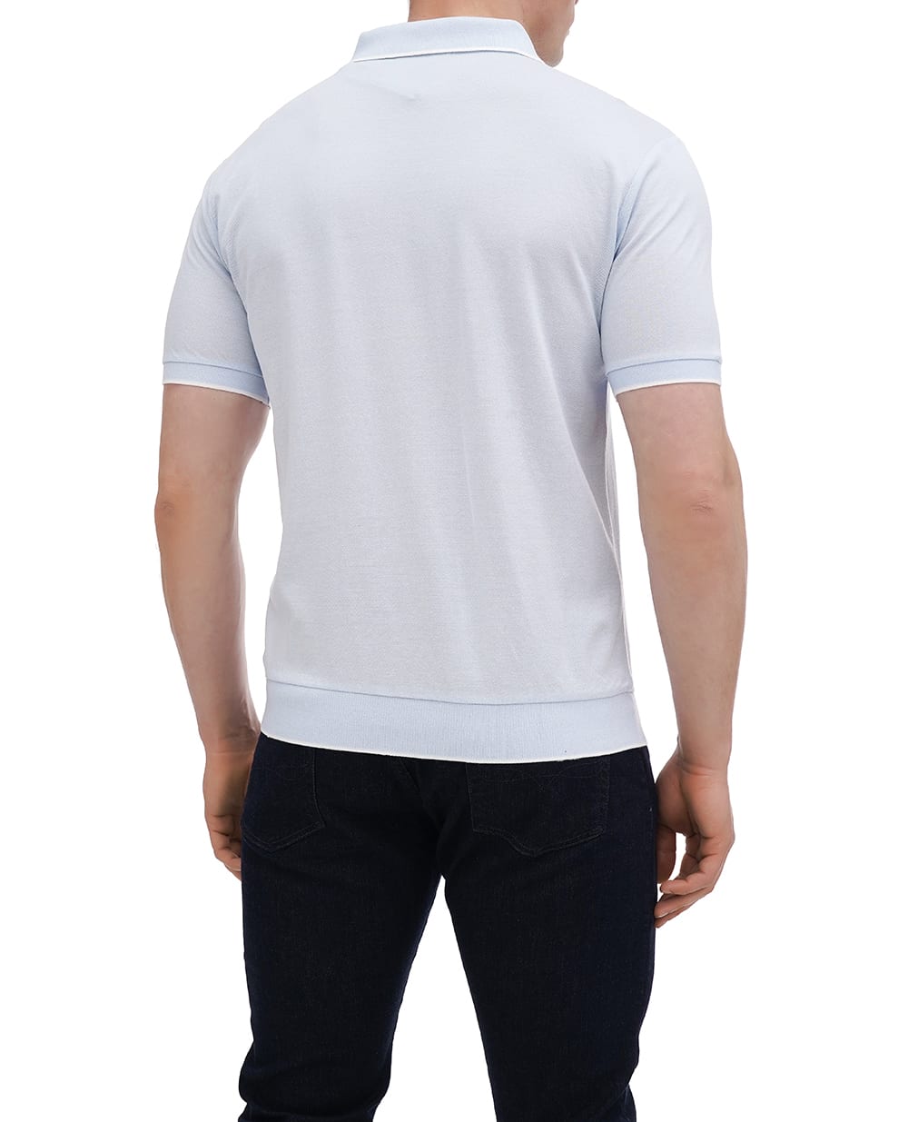 Поло Polo Ralph Lauren 710964535001, голубой цвет • Купить в интернет-магазине Kameron