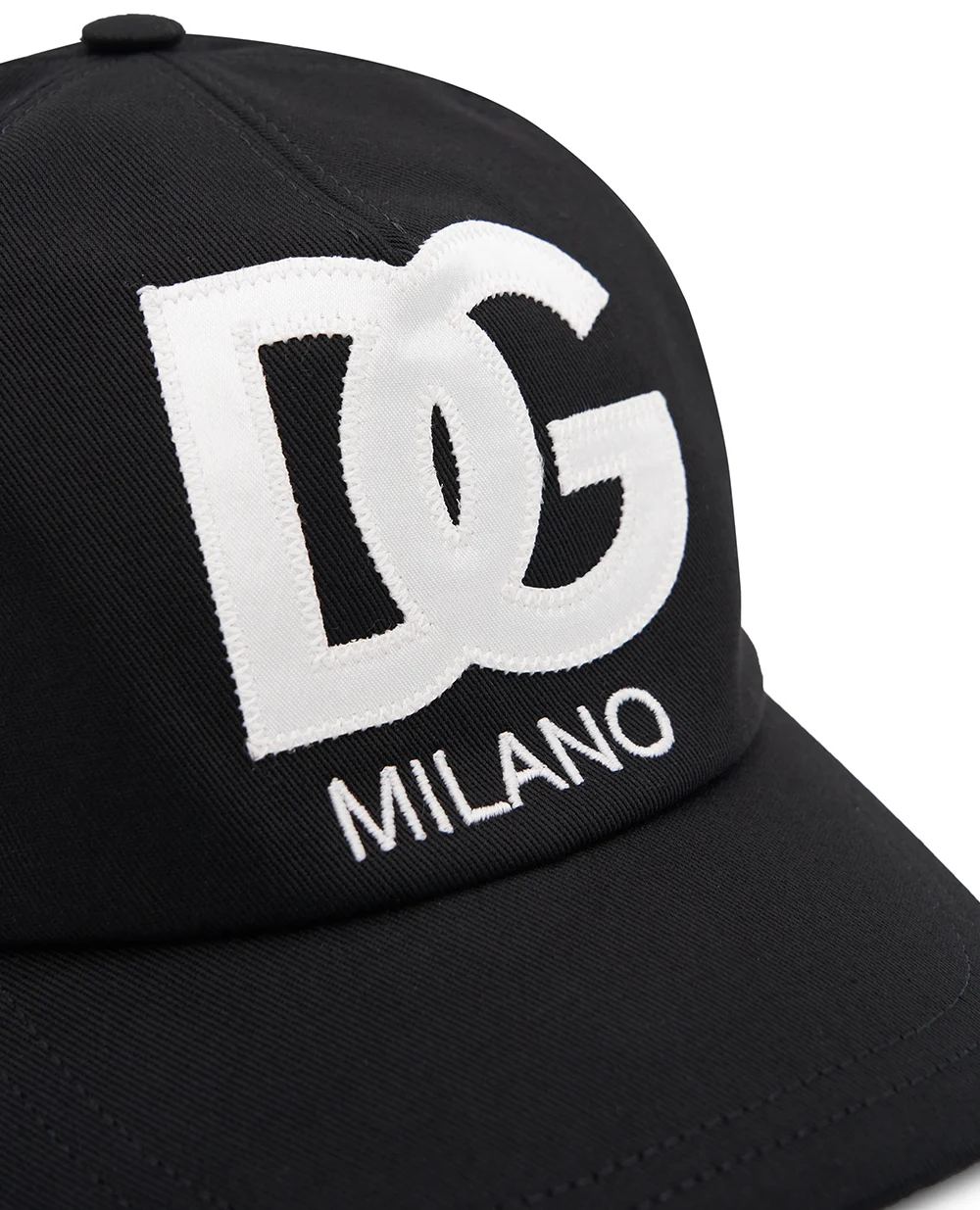 Детская кепка с логотипом DG Dolce&Gabbana LB4H80-G7KN0, черный цвет • Купить в интернет-магазине Kameron