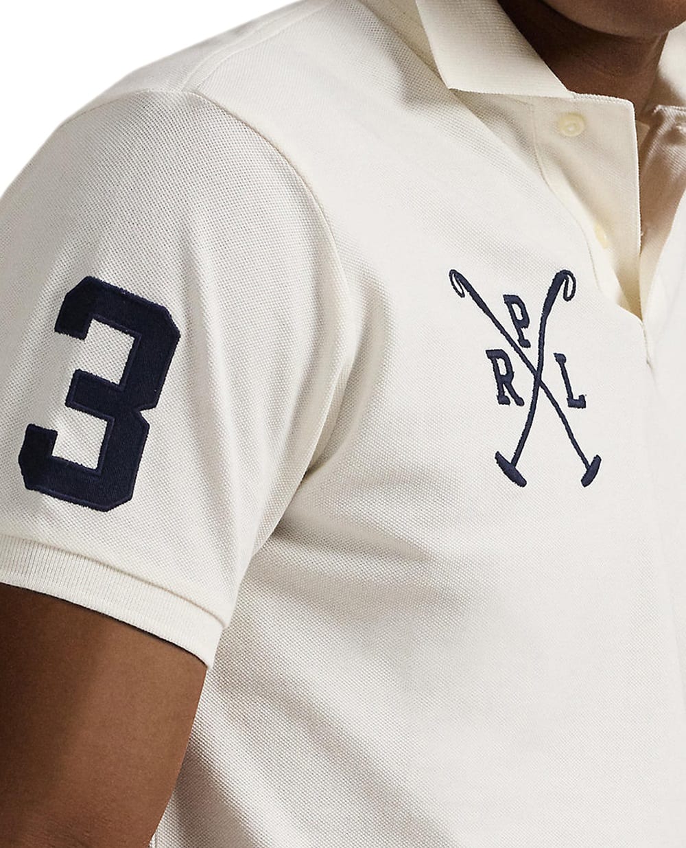 Поло Polo Ralph Lauren 710978082002, белый цвет • Купить в интернет-магазине Kameron