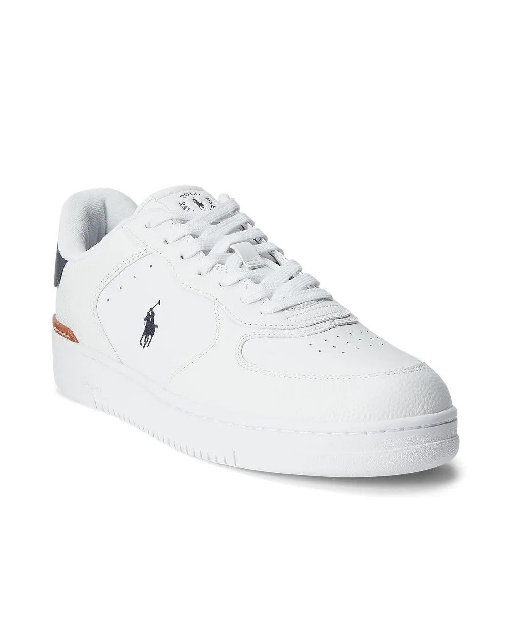 Кроссовки Polo Ralph Lauren Masters Crt Polo Ralph Lauren 809891791004, белый цвет • Купить в интернет-магазине Kameron