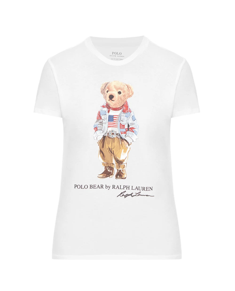 Футболка Polo Ralph Lauren 211843279001, білий колір • Купити в інтернет-магазині Kameron