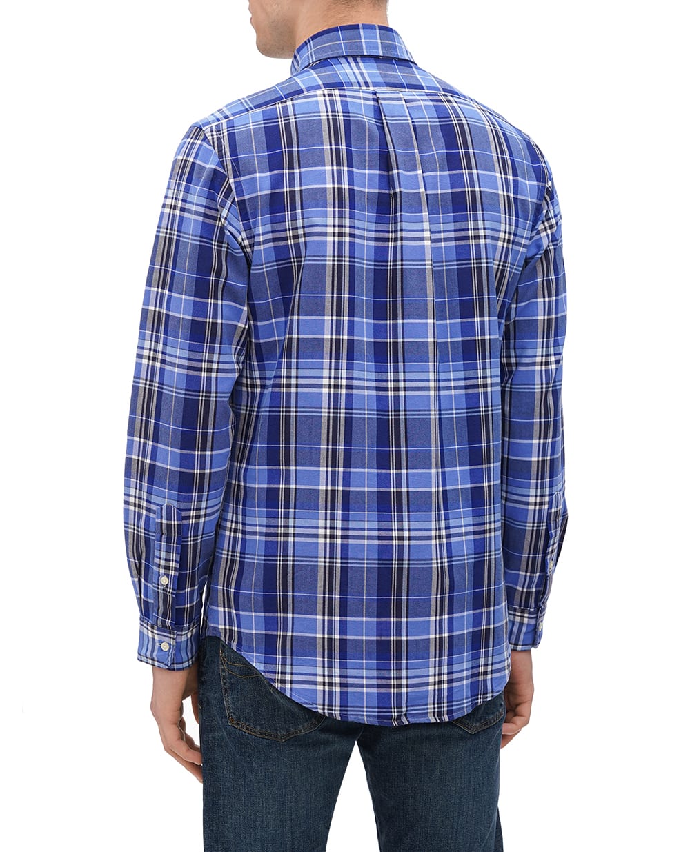Рубашка Polo Ralph Lauren 710897267004, синий цвет • Купить в интернет-магазине Kameron