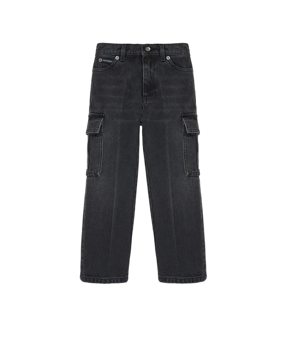 Детские джинсы Dolce&Gabbana Kids L42F86-LDD41-B, черный цвет • Купить в интернет-магазине Kameron
