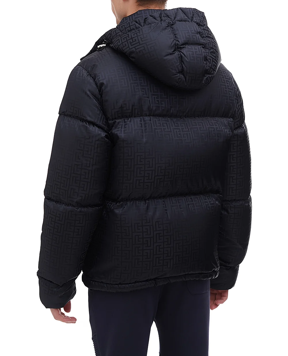 Пуховик Balmain BH1TP035XB11, чорний колір • Купити в інтернет-магазині Kameron