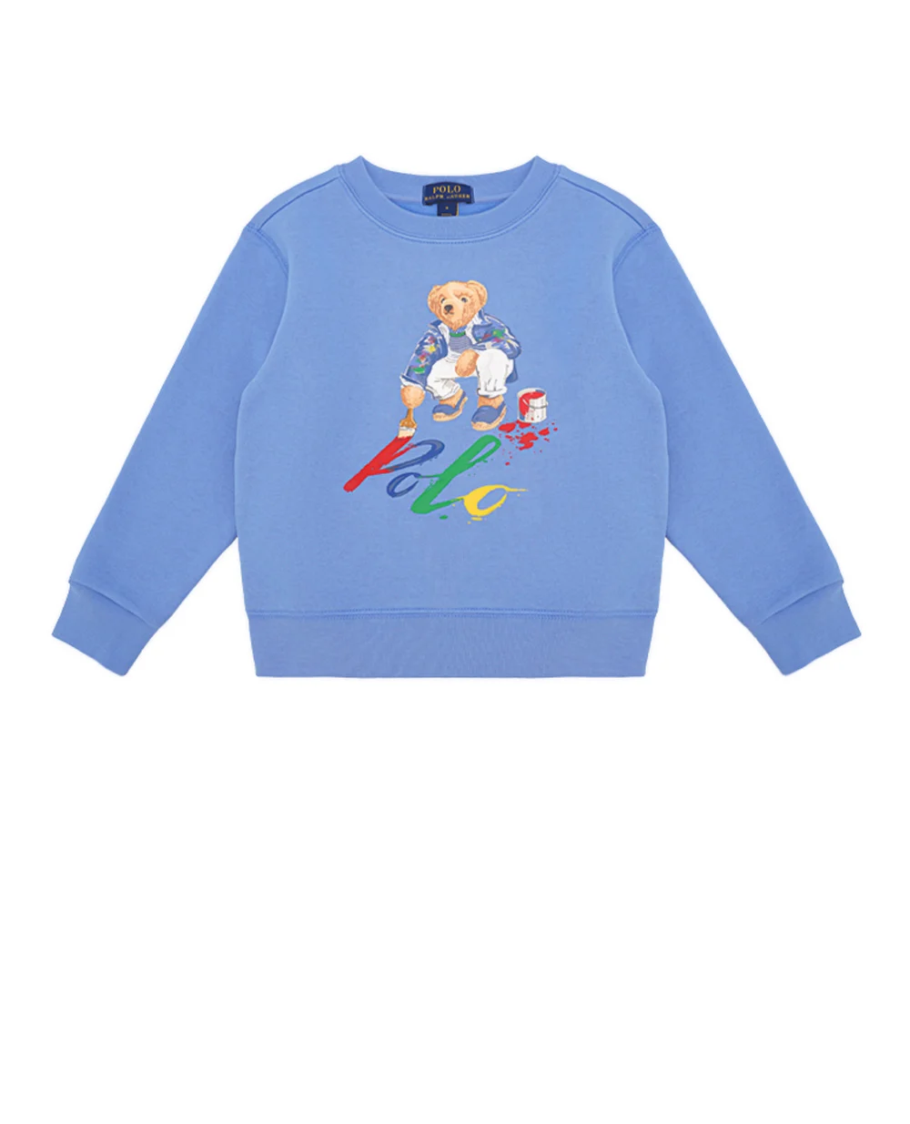 Детский свитшот Polo Bear Polo Ralph Lauren Kids 322919722004, синий цвет • Купить в интернет-магазине Kameron