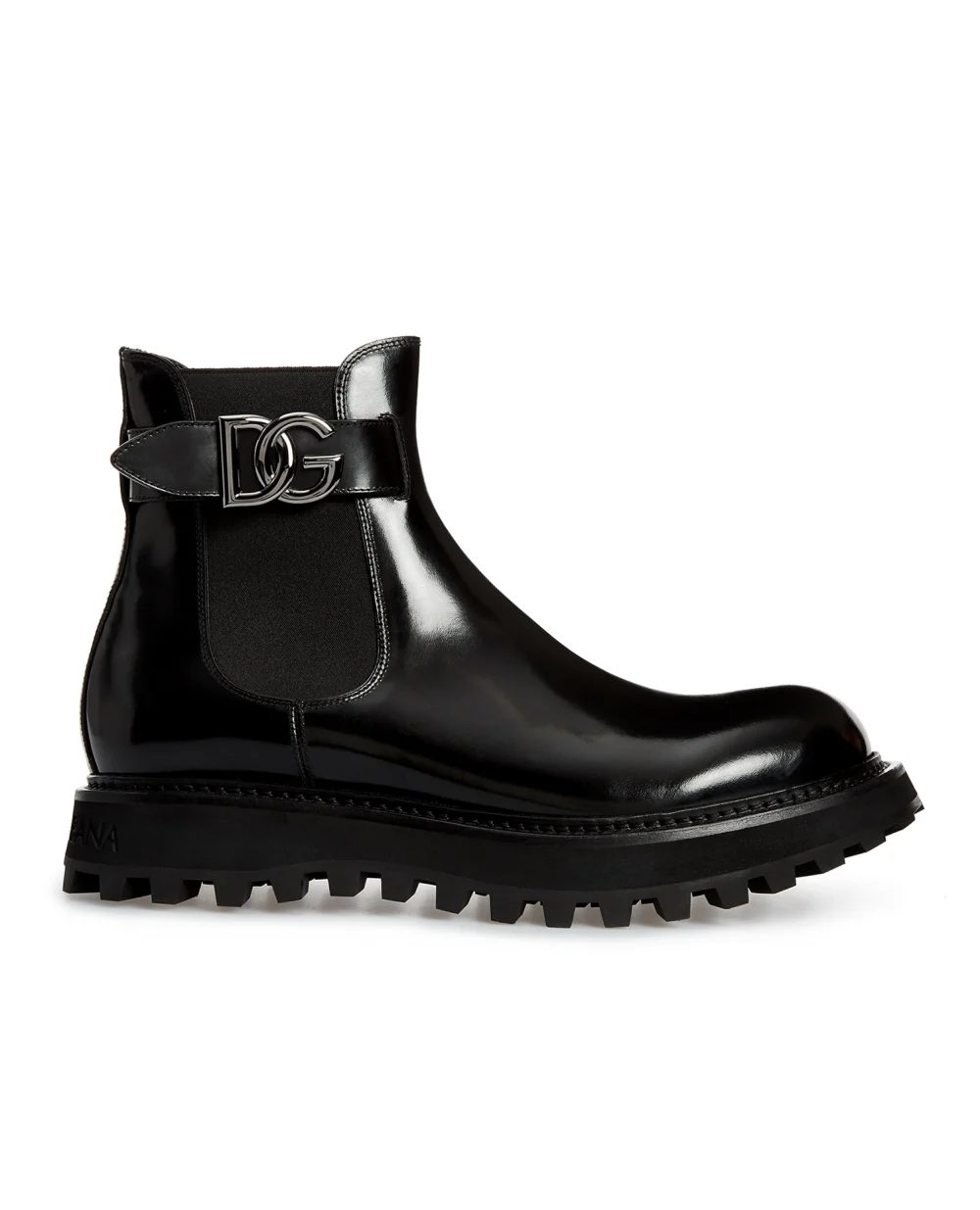 Кожаные челси Dolce&Gabbana A60371-A1203, черный цвет • Купить в интернет-магазине Kameron