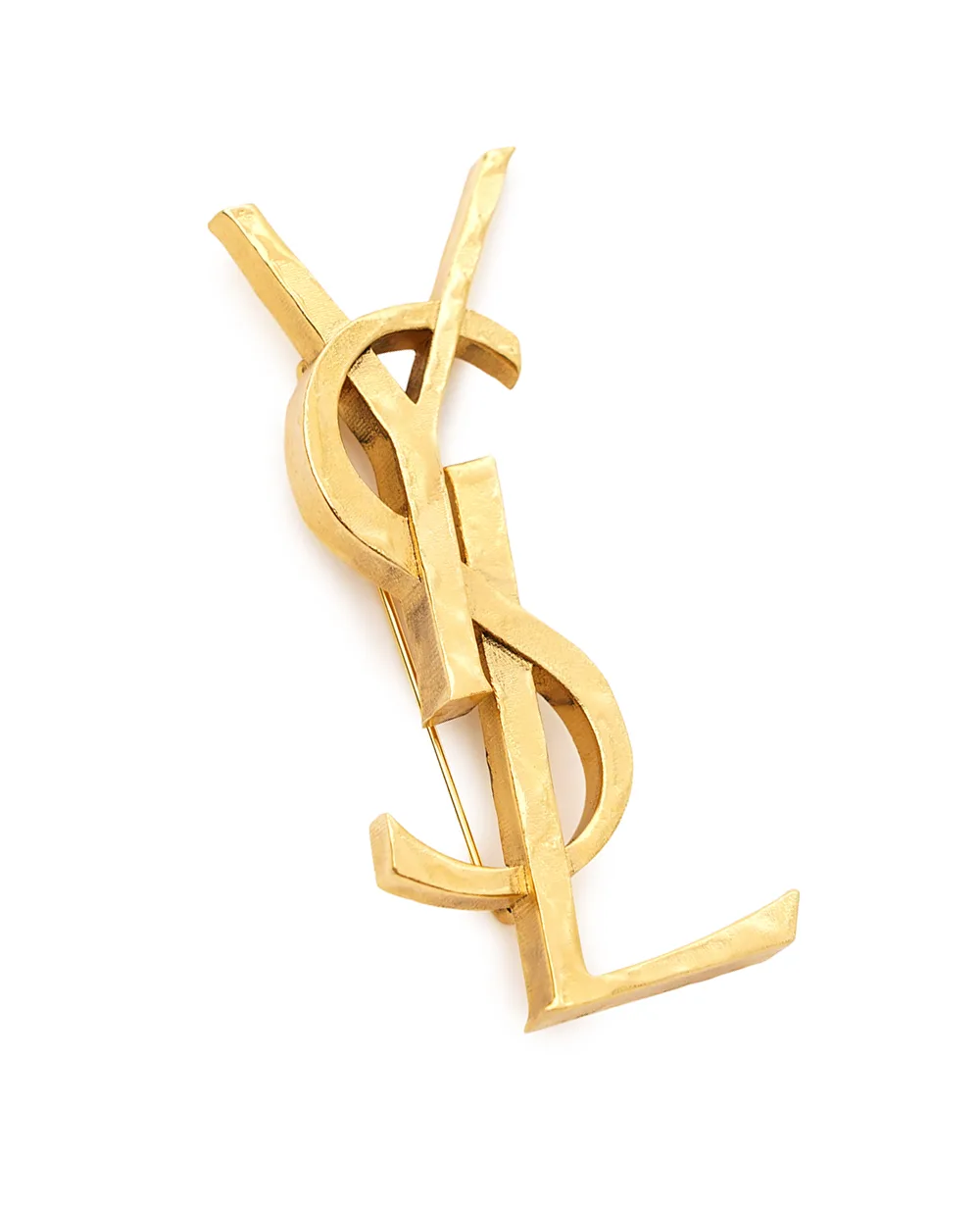 Брошь Cassandre Saint Laurent 851079-Y1500, золотой цвет • Купить в интернет-магазине Kameron