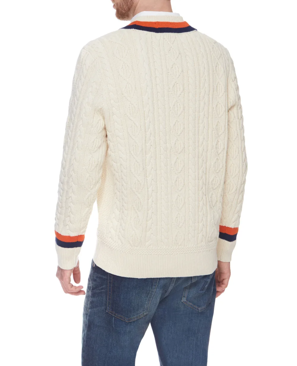 Пуловер Polo Ralph Lauren 710824524001, белый цвет • Купить в интернет-магазине Kameron