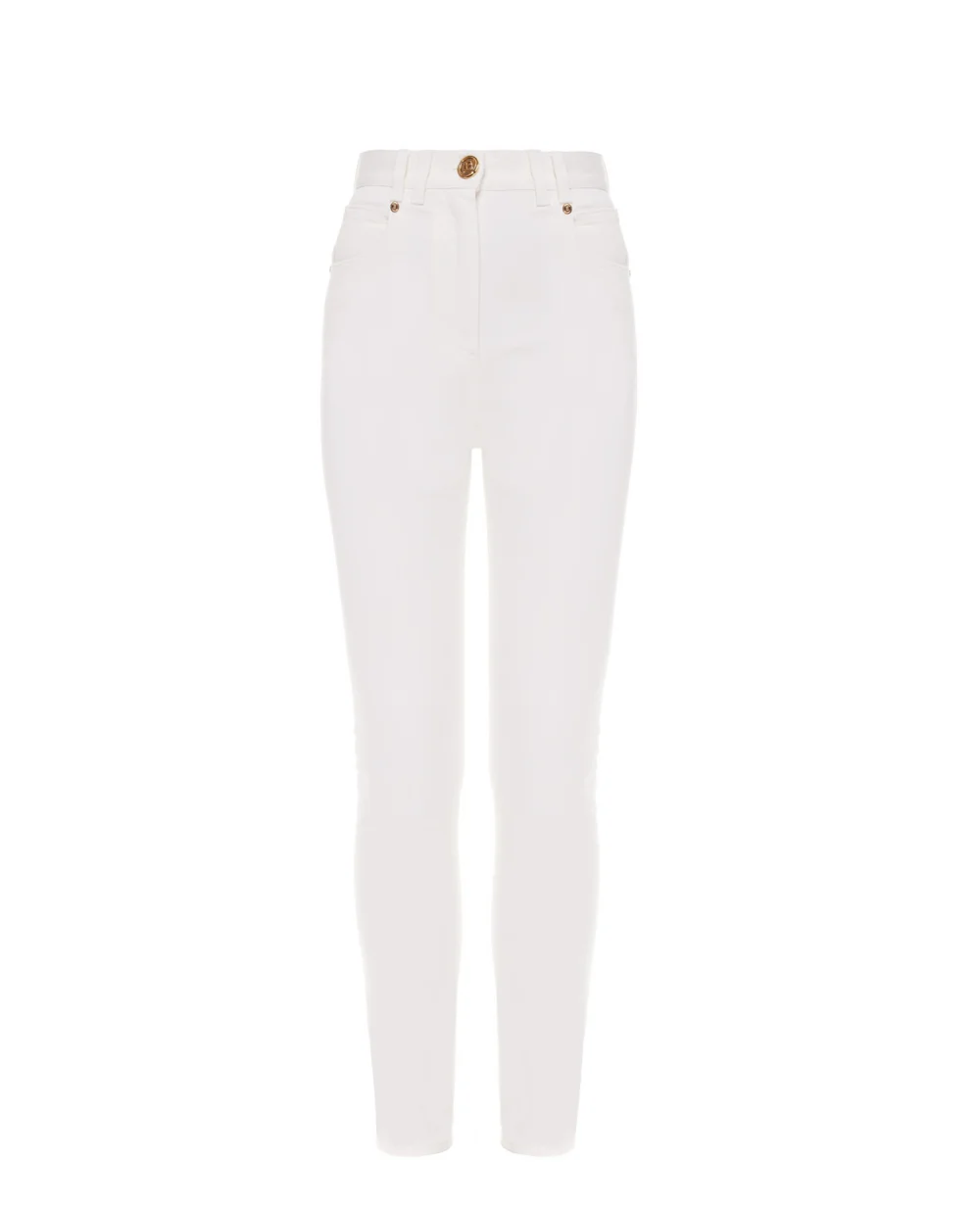 Джинсы Balmain XF1MF000DB71, белый цвет • Купить в интернет-магазине Kameron