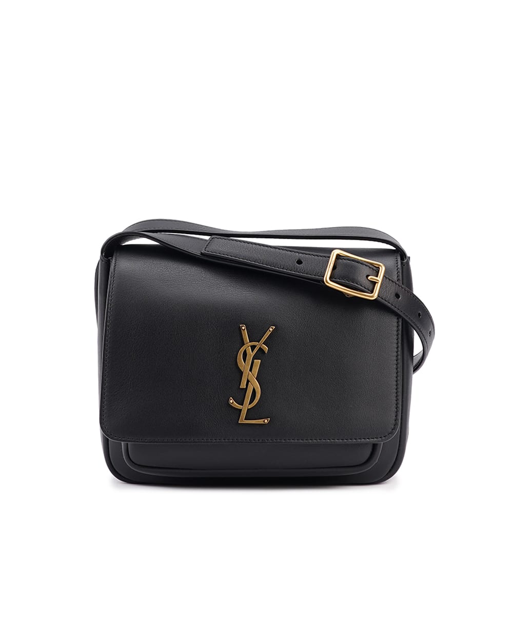 Кожаная сумка Niki Saint Laurent 718556-AAD39, черный цвет • Купить в интернет-магазине Kameron