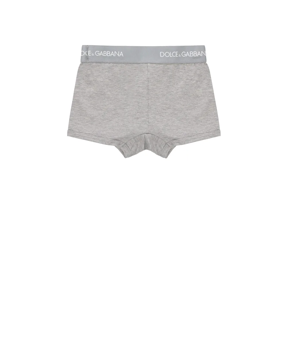 Детские боксеры (2 шт) Dolce&Gabbana Kids L4J701-G7OCT, серый цвет • Купить в интернет-магазине Kameron
