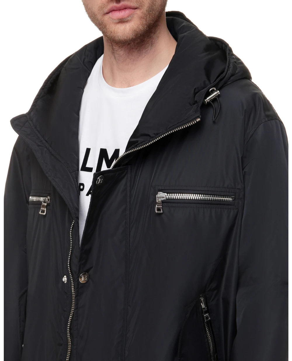 Куртка Balmain UH08226Z193, черный цвет • Купить в интернет-магазине Kameron