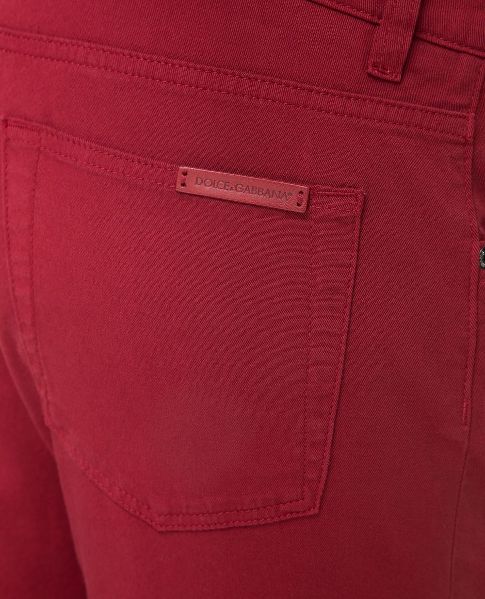 Джинси Skinny Dolce&Gabbana GYD2LT-G8AR8, бордовий колір • Купити в інтернет-магазині Kameron
