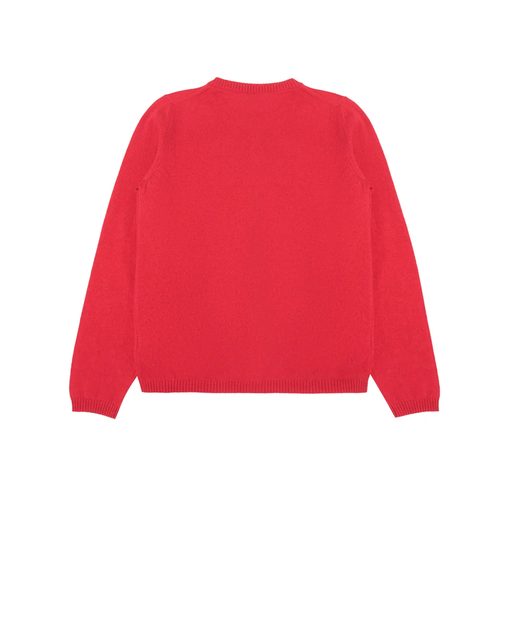 Детский кашемировый кардиган Dolce&Gabbana Kids L5KWB2-JAW5B-S, красный цвет • Купить в интернет-магазине Kameron