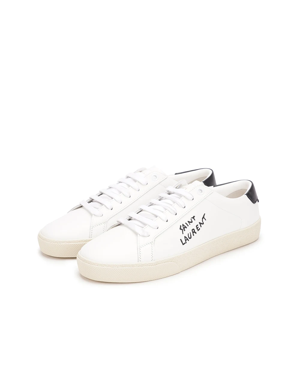 Кеды Court Classic Saint Laurent 610649-AABEE, белый цвет • Купить в интернет-магазине Kameron