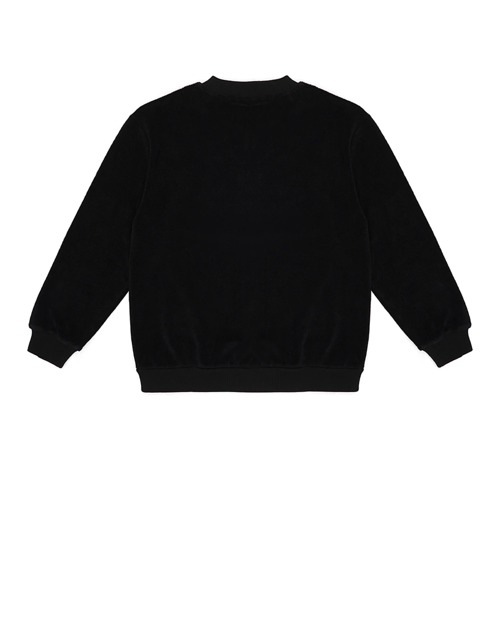 Дитячий світшот Dolce&Gabbana Kids L4JWGV-G7I8U-B, чорний колір • Купити в інтернет-магазині Kameron