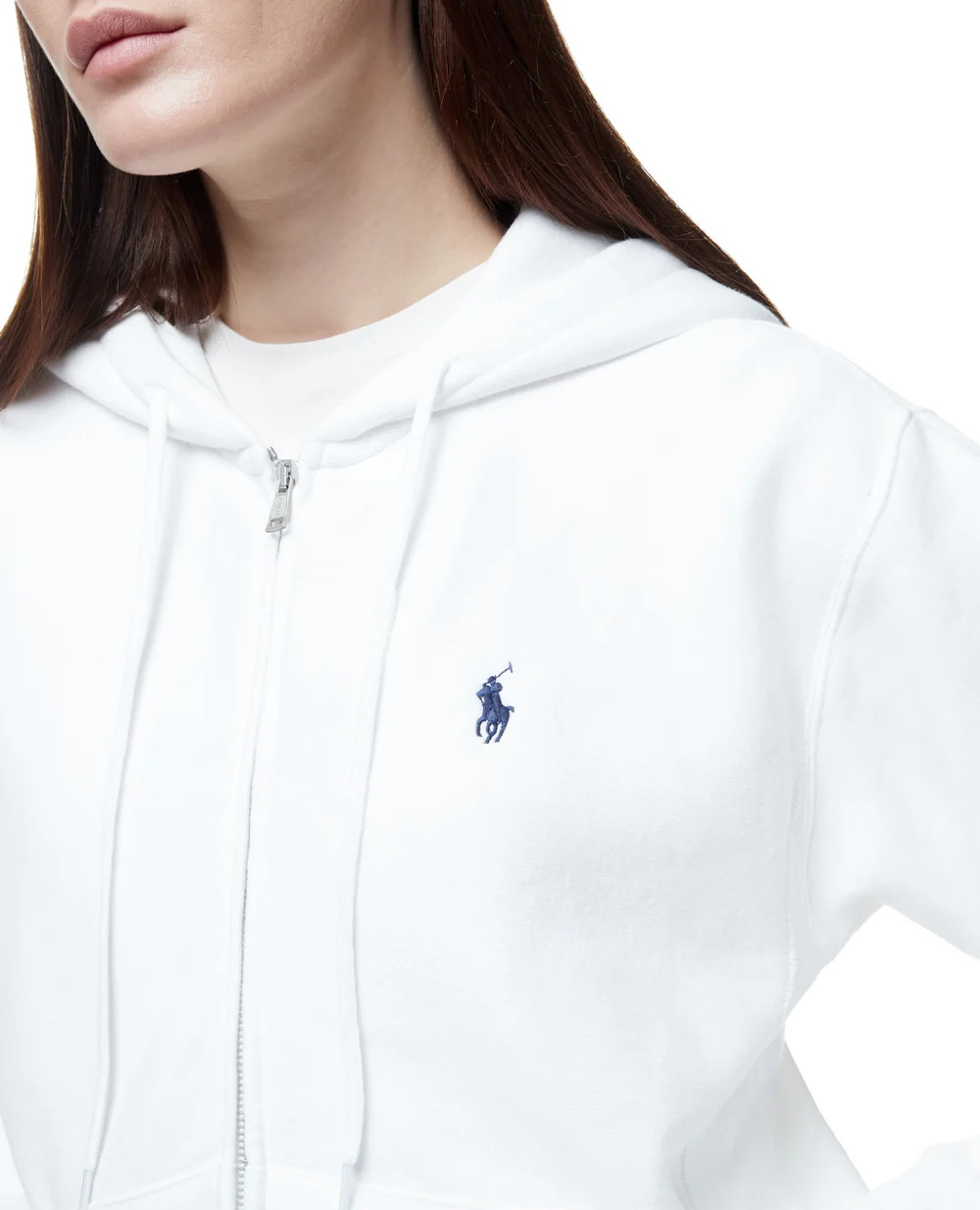 Худи Polo Ralph Lauren 211794396002, белый цвет • Купить в