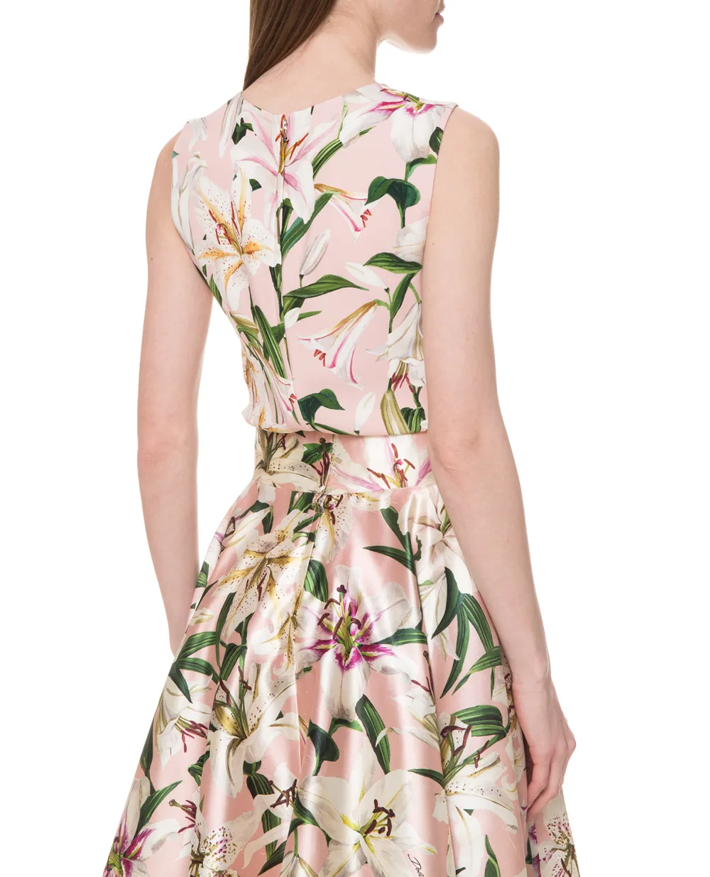Топ Dolce&Gabbana F73A1T-FSRLJ, розовый цвет • Купить в интернет-магазине Kameron