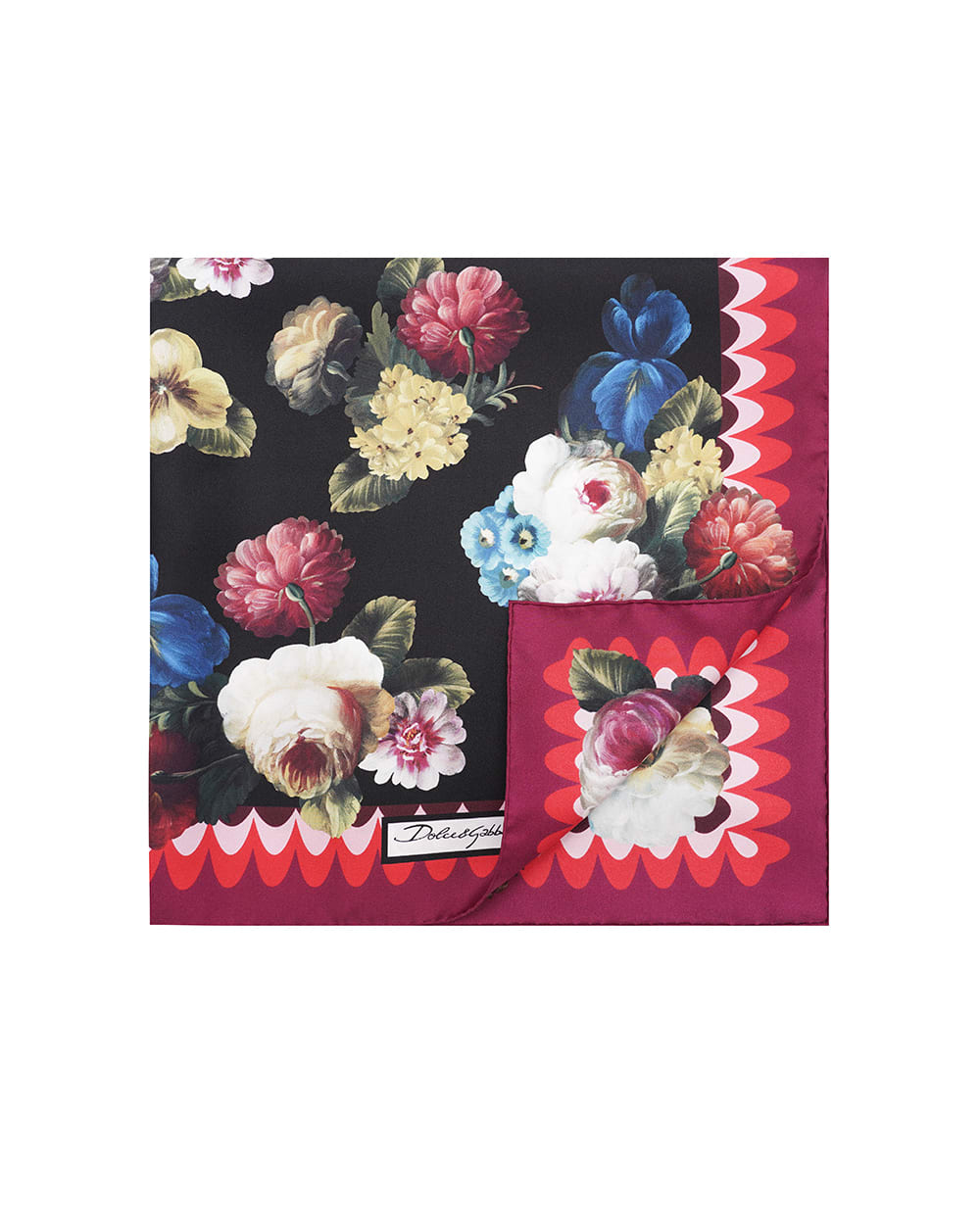 Хустка Dolce&Gabbana FN092R-GDB7G, червоний колір • Купити в інтернет-магазині Kameron