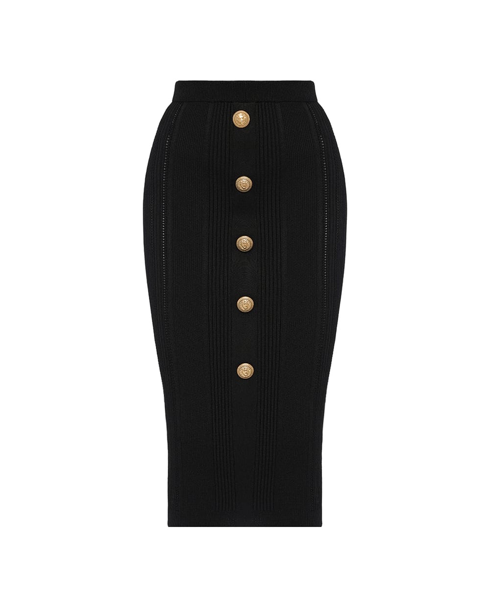 Спідниця Balmain CF1LD043KF24, чорний колір • Купити в інтернет-магазині Kameron