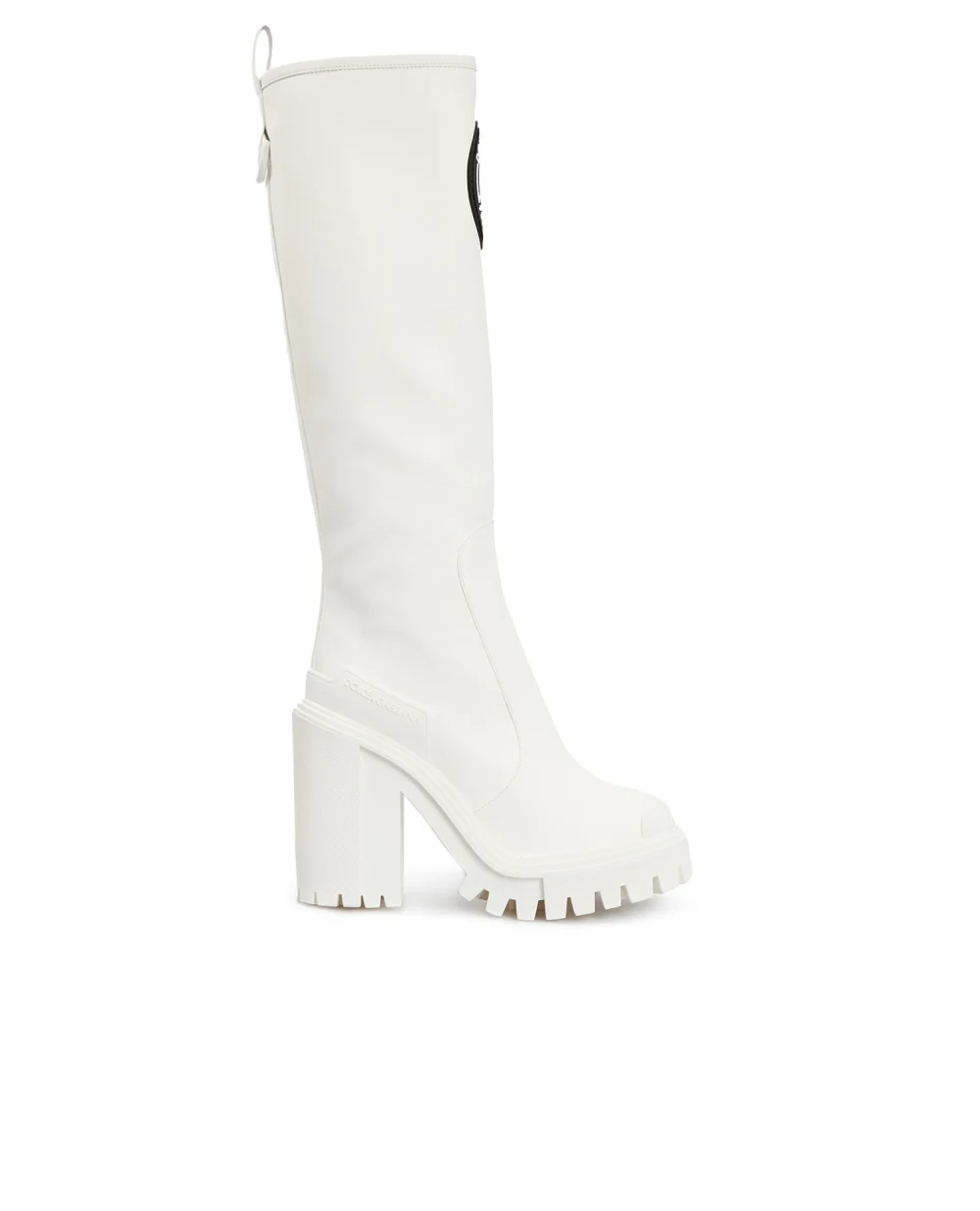 Сапоги Dolce&Gabbana CU0758-AQ156, белый цвет • Купить в интернет-магазине Kameron