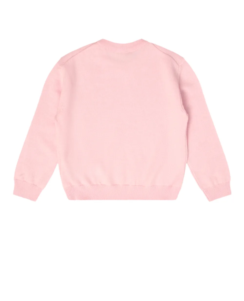 Детский кашемировый джемпер Dolce&Gabbana Kids L4KW22-JAW00-S, розовый цвет • Купить в интернет-магазине Kameron