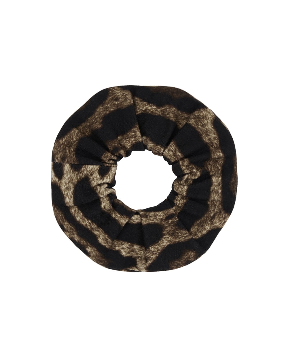 Детская резинка для волосс с леопардовым принтом Dolce&Gabbana Kids LB7A12-FSGQX, коричневый цвет • Купить в интернет-магазине Kameron