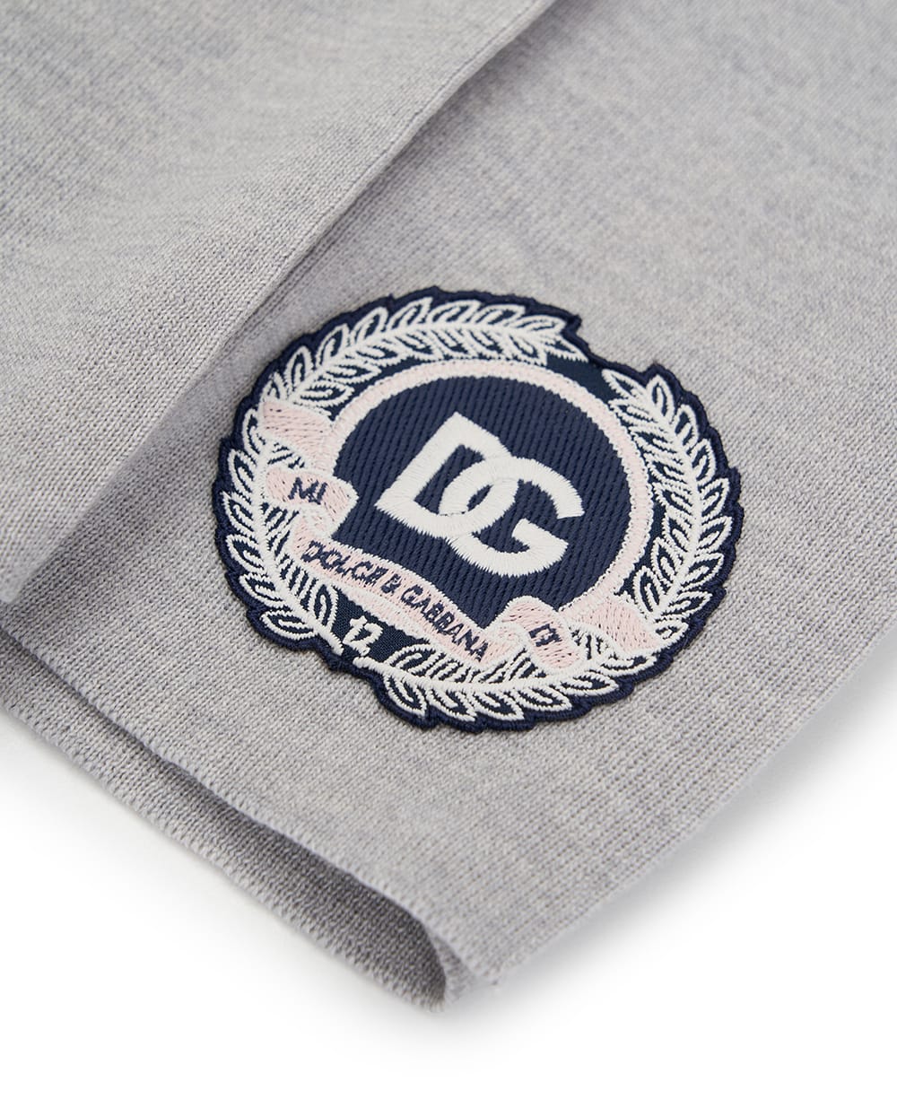 Детская юбка	из шерсти Dolce&Gabbana Kids L5KI06-JDVB7-B, серый цвет • Купить в интернет-магазине Kameron