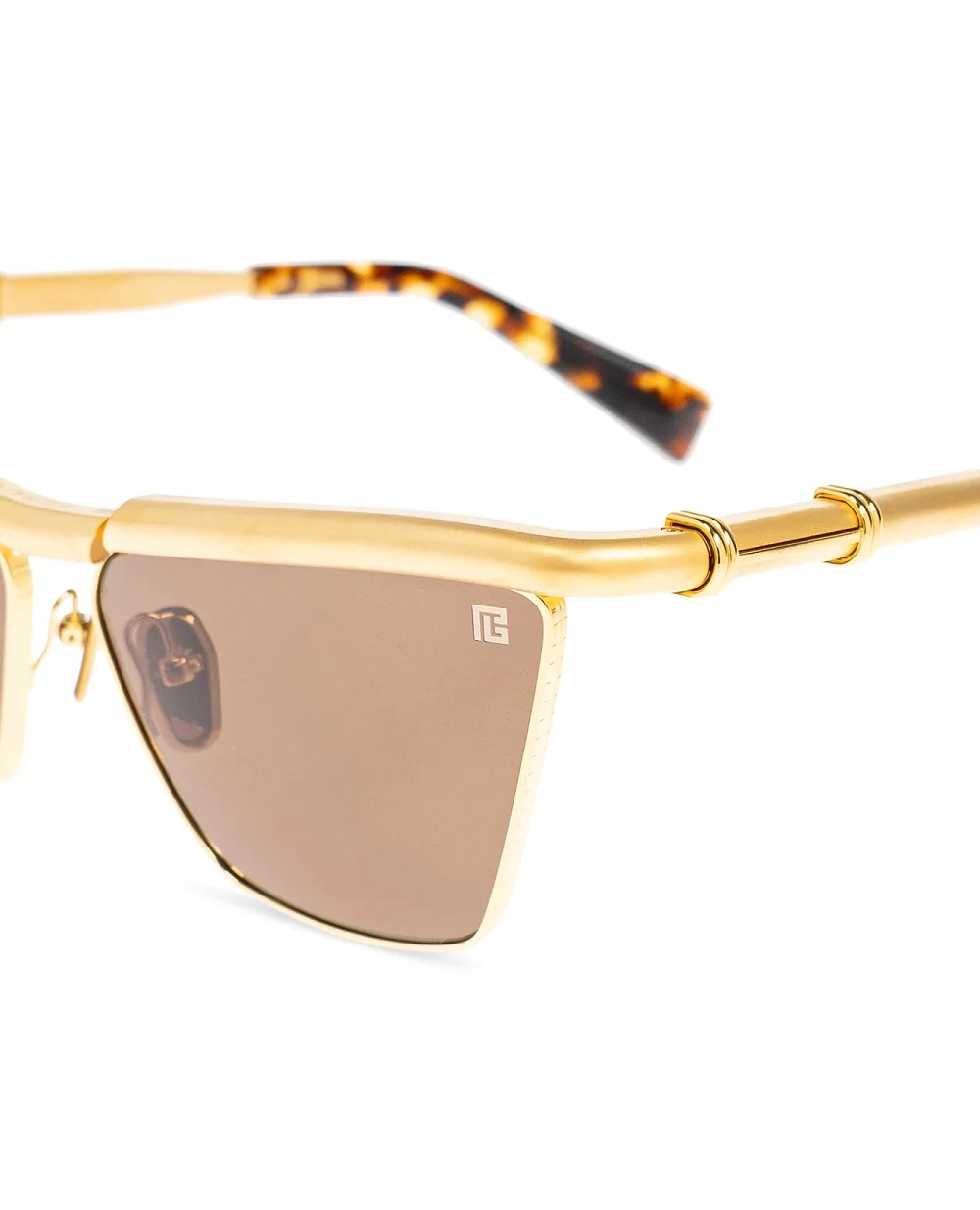 Сонцезахисні окуляри Victoire Balmain BPS-169C-60, золотий колір • Купити в інтернет-магазині Kameron