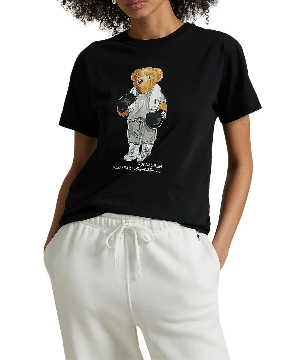 Футболка Polo Bear Polo Ralph Lauren 211971709001, черный цвет • Купить в интернет-магазине Kameron