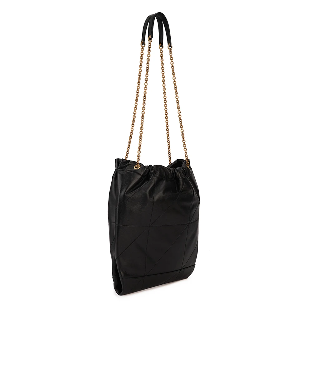 Кожаная сумка Jamie Pochon Saint Laurent 781666-AAB32, черный цвет • Купить в интернет-магазине Kameron