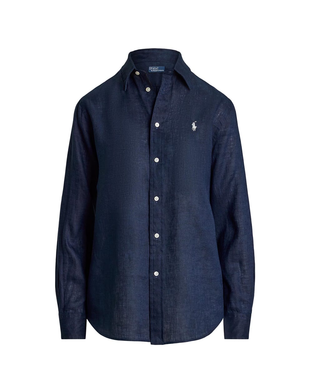 Лляна сорочка Polo Ralph Lauren 211970730519, синій колір • Купити в інтернет-магазині Kameron