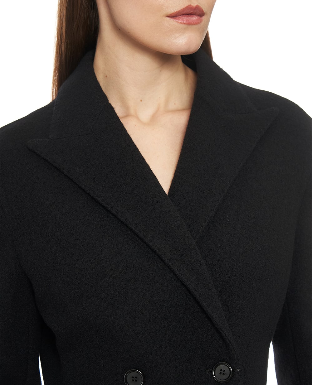 Жакет двобортний з вовни Dolce&Gabbana F27HDT-HU2BB, чорний колір • Купити в інтернет-магазині Kameron