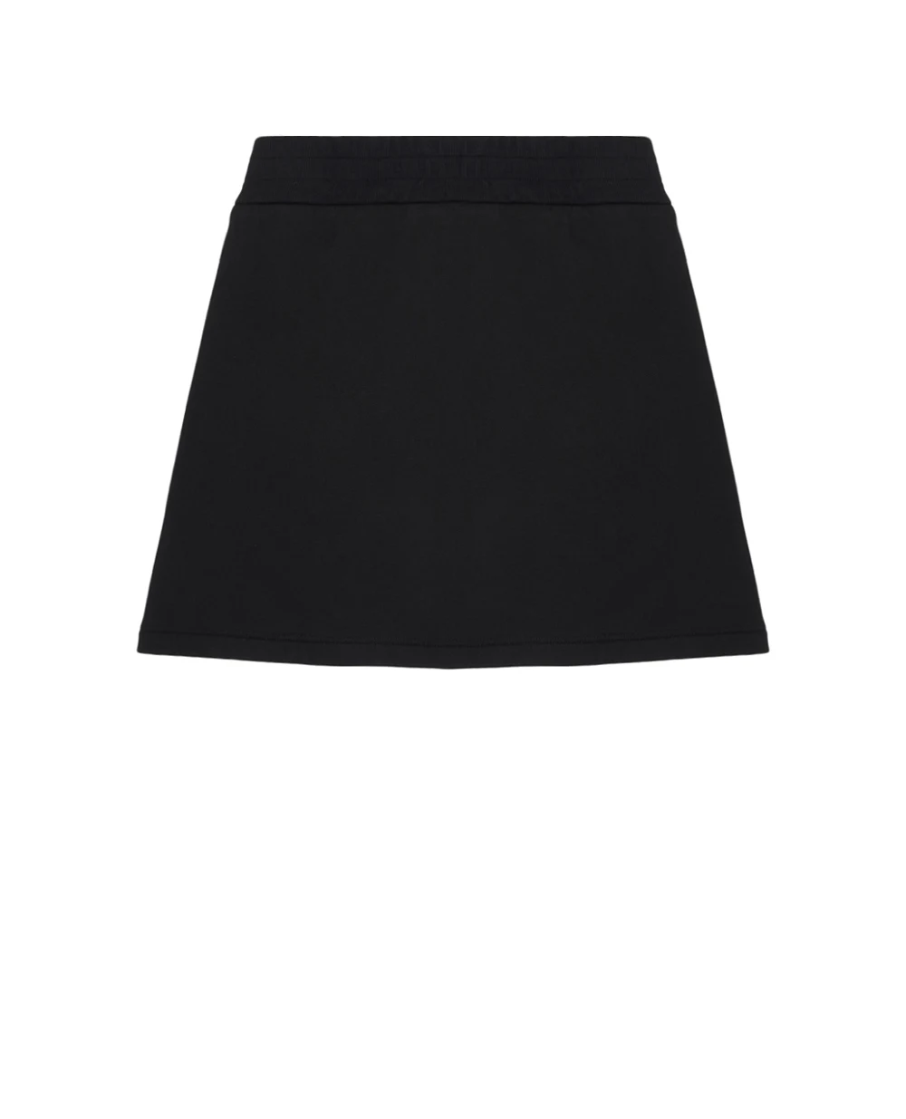 Дитяча спідниця з принтом Dolce&Gabbana Kids L5JIC1-G7PWH-B, чорний колір • Купити в інтернет-магазині Kameron