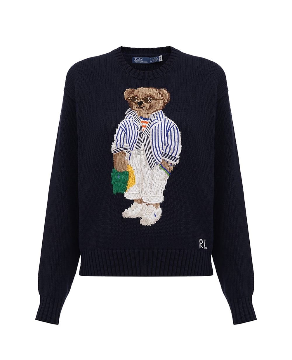 Свитер Polo Bear Polo Ralph Lauren 211959288001, темно-синий цвет • Купить в интернет-магазине Kameron