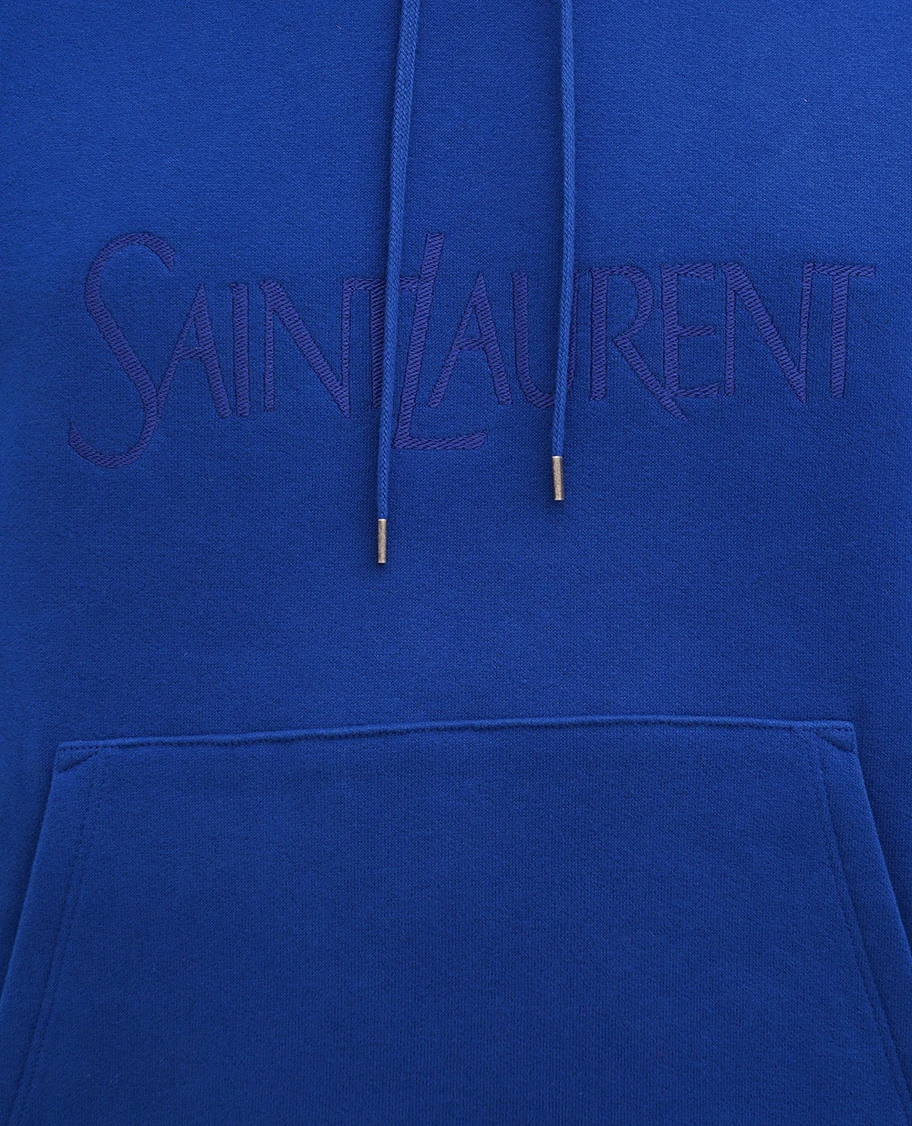 Худи Saint Laurent 732313-Y37CG, синий цвет • Купить в интернет-магазине Kameron