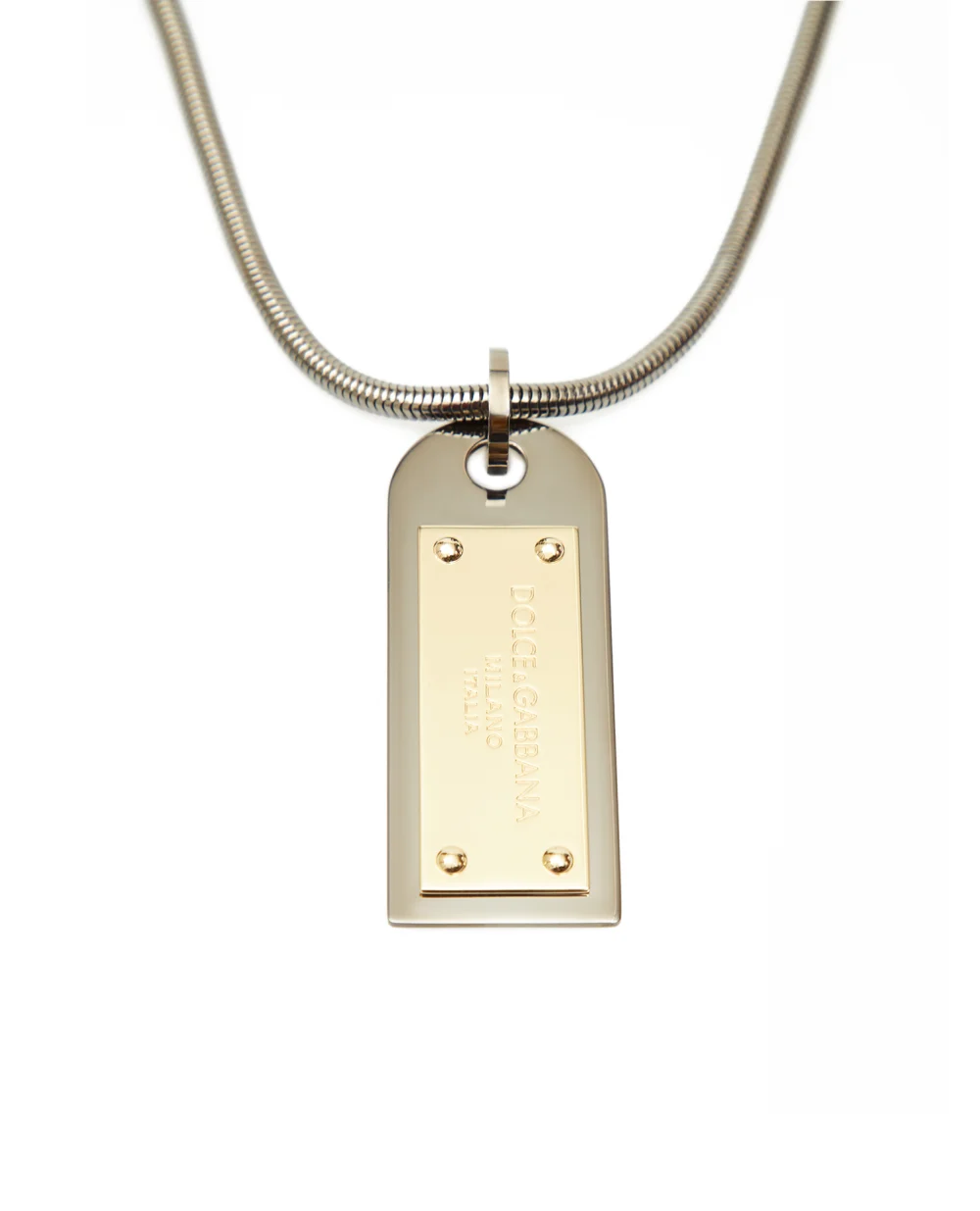 Подвеска Dolce&Gabbana WNN5T2-W1111, серебряный цвет • Купить в интернет-магазине Kameron