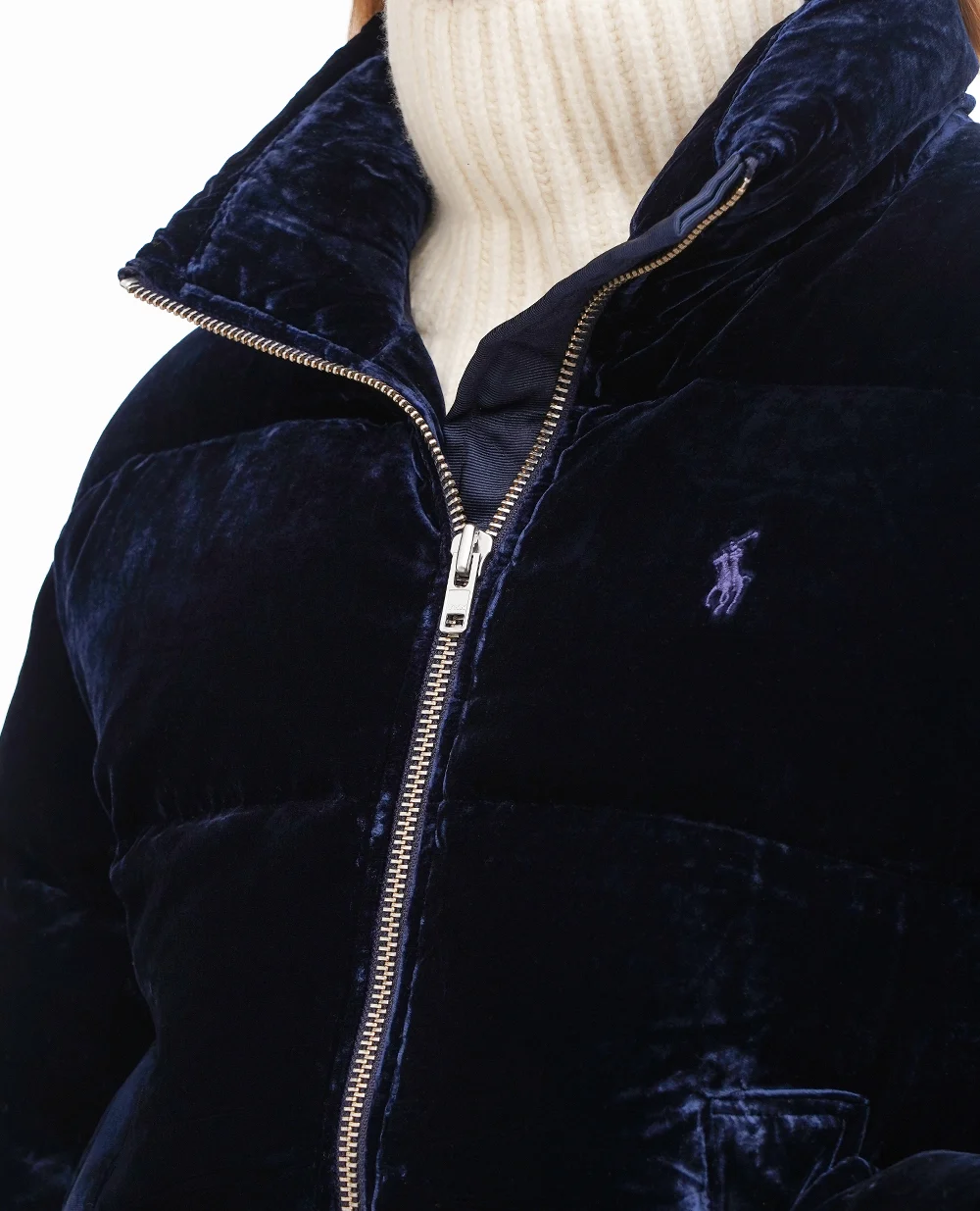 Пуховик Polo Ralph Lauren 211947669001, темно-синий цвет • Купить в интернет-магазине Kameron
